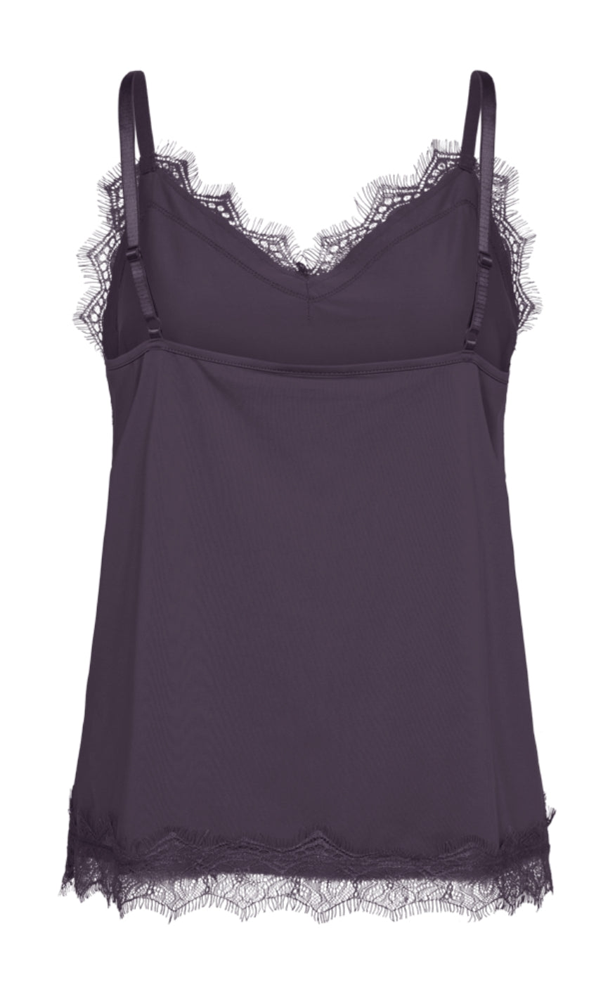 Freequent Topp - Bicco Strap - Nightshade