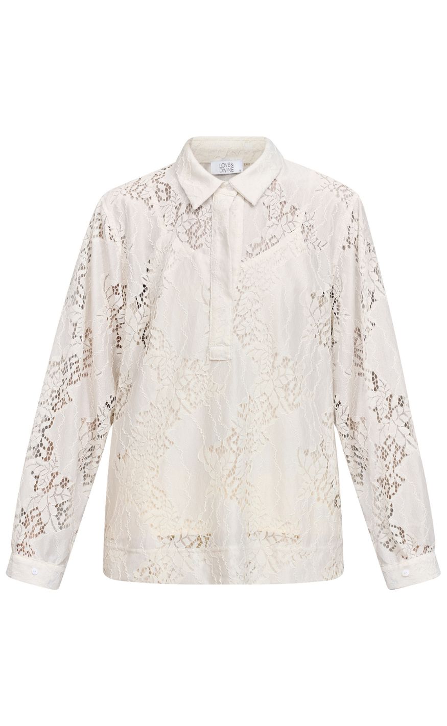 Love & Divine Skjorte - Love1526 - Cream