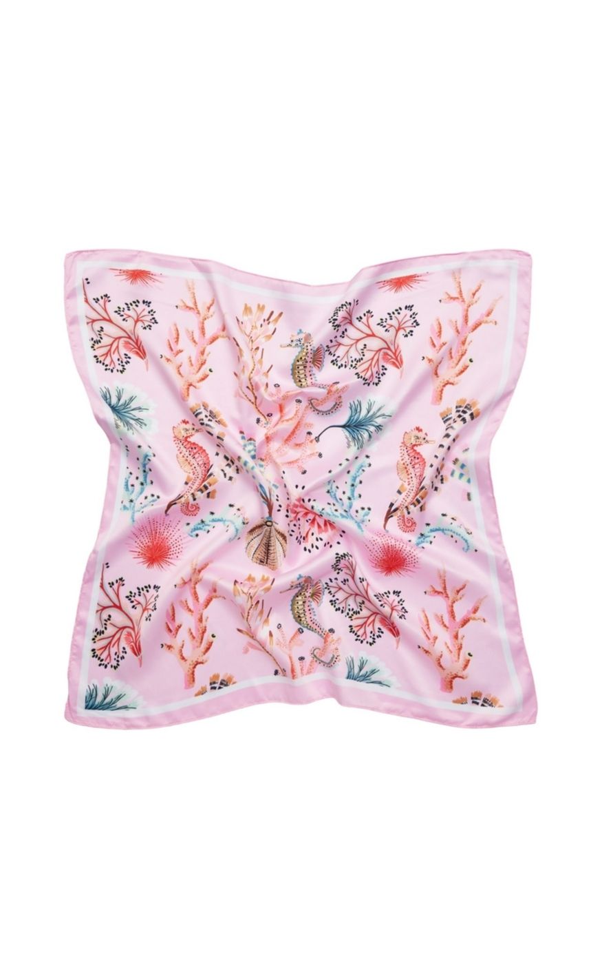 Marta Du Chateau Skjerf - Finja - Pink3538