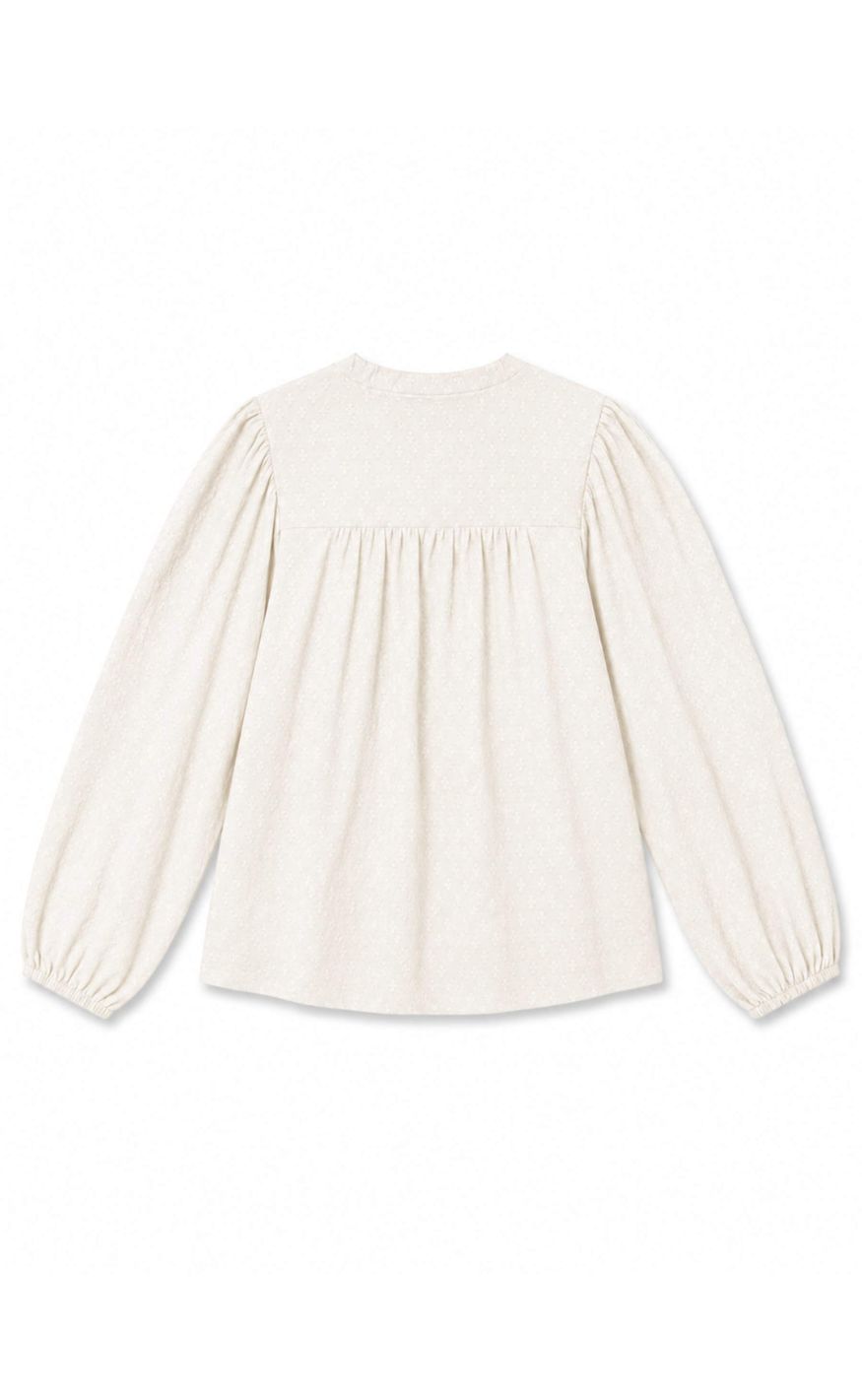 Noella Bluse - N-Loulou - White
