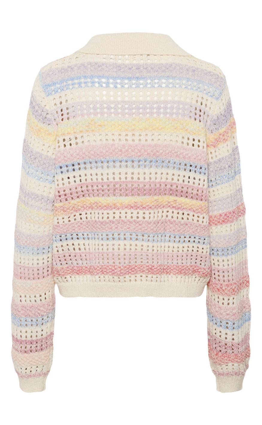 Culture Pullover - Juana Polo - Multi Stripe