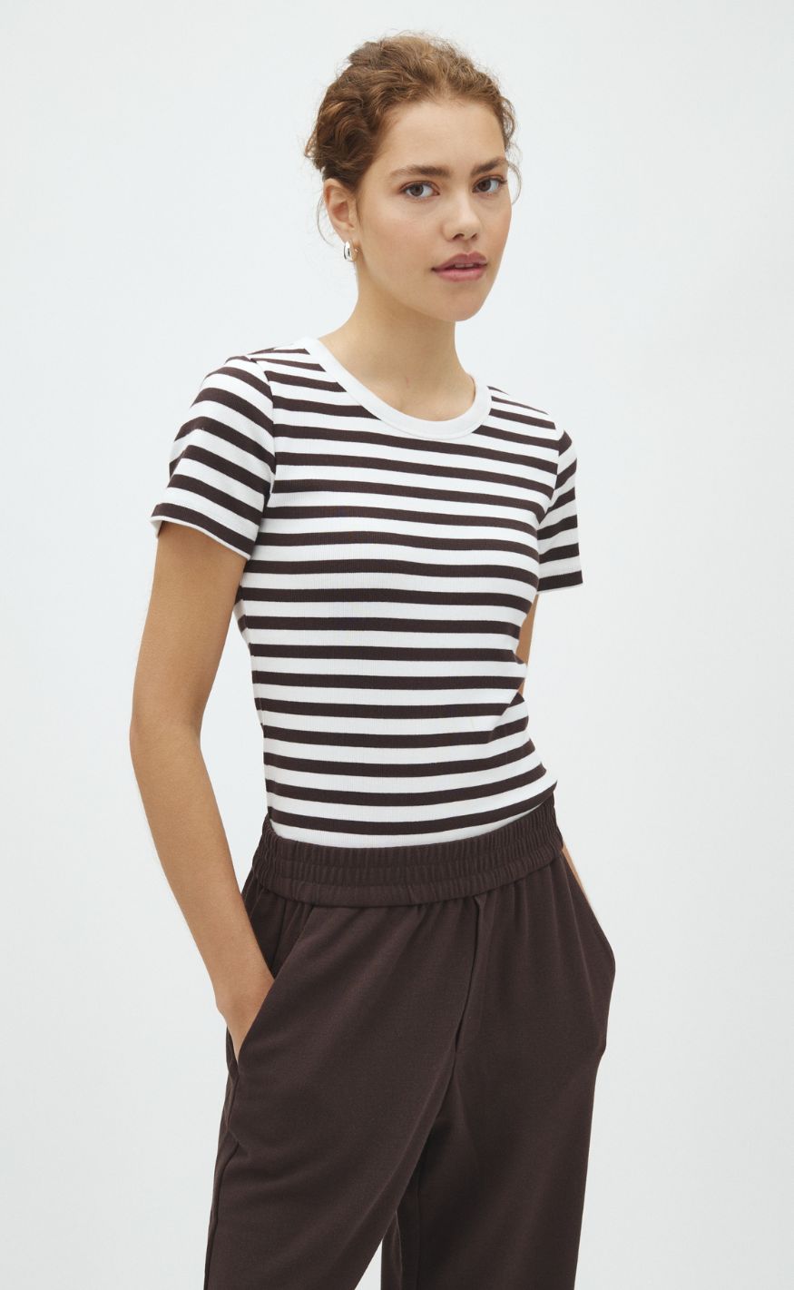 MbyM T-shirt - Otis-M - Java Stripe