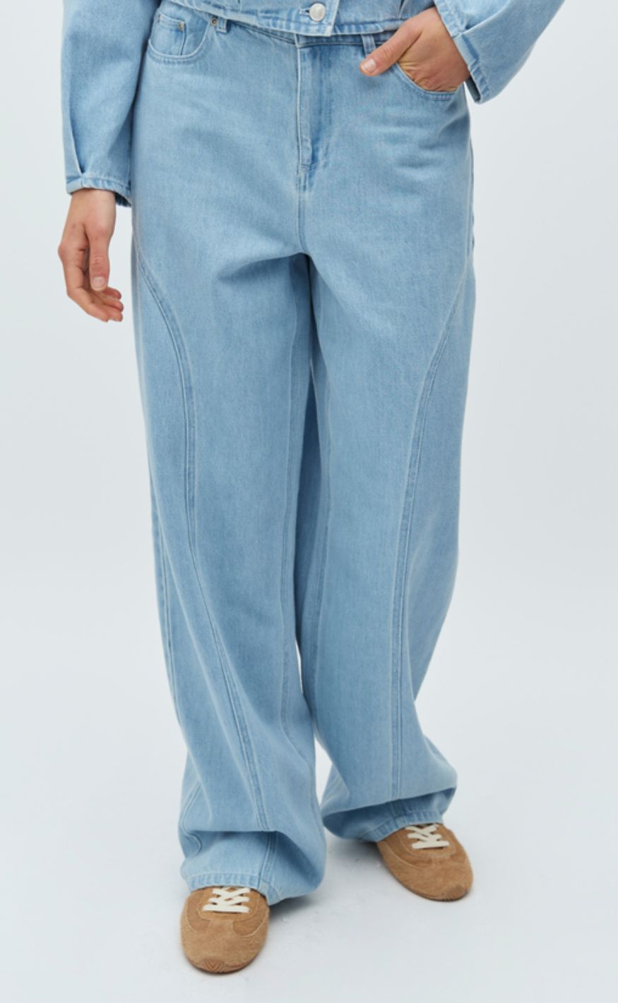 MbyM Bukser - Lixia - Light Soft Wash