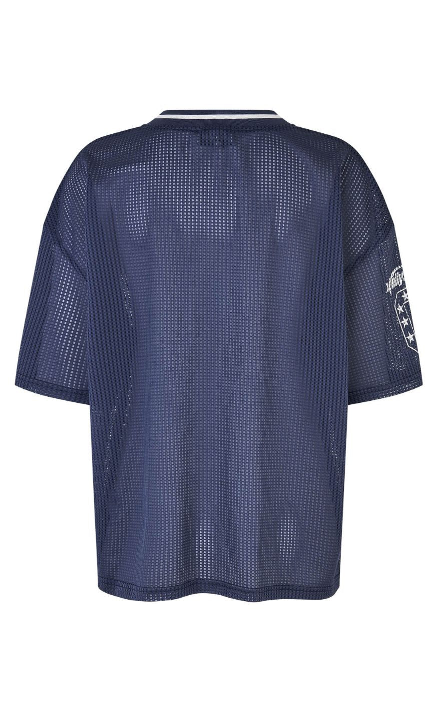 Lollys Laundry T-shirt - Kamilla Sports - Dark Blue