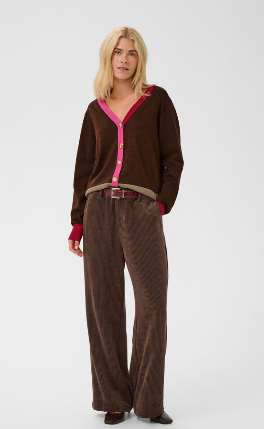 Culture Cardigan - Clare Annemarie - Coffee Bean Melange