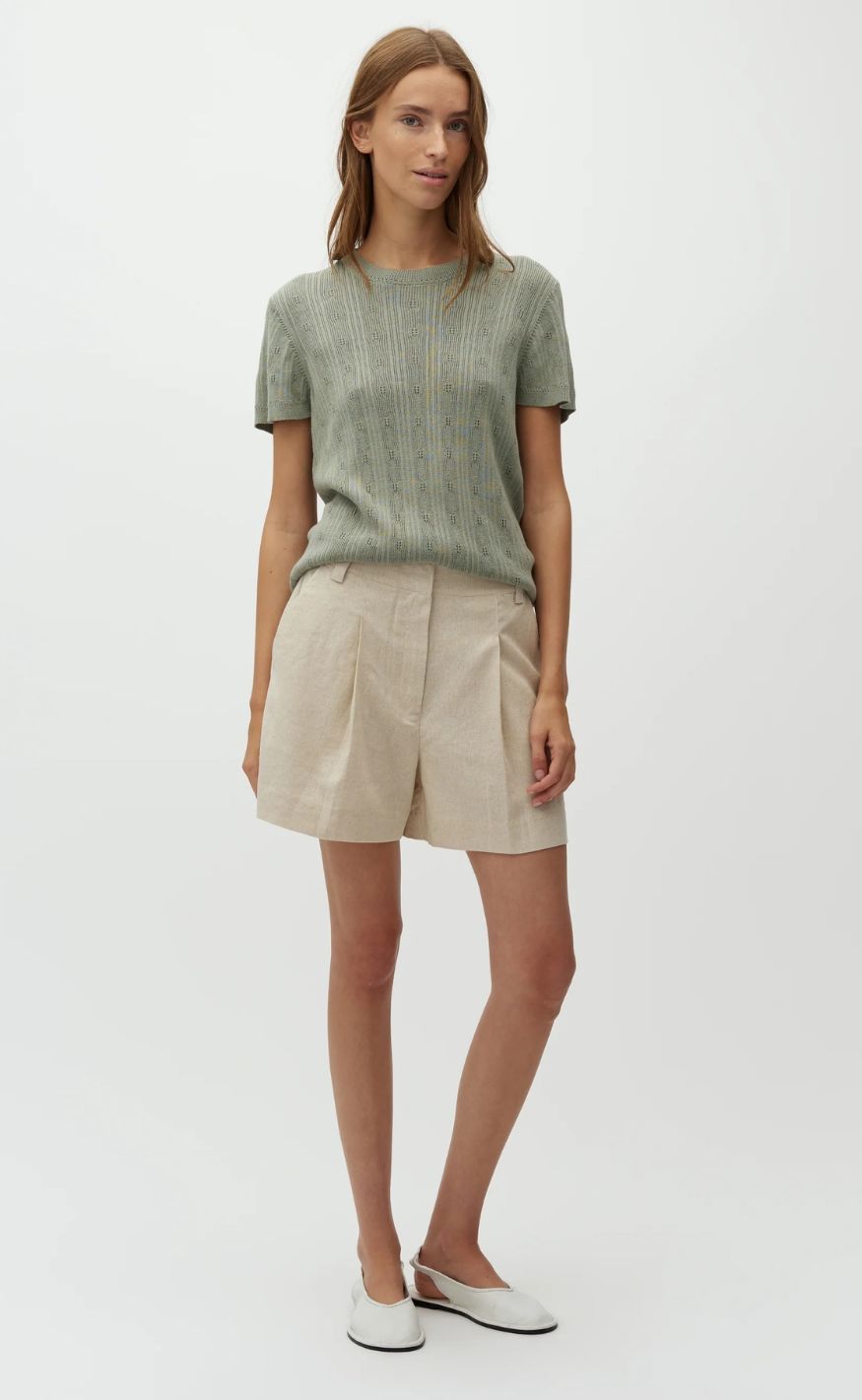 MbyM Shorts - Christina-M - Natural Linen