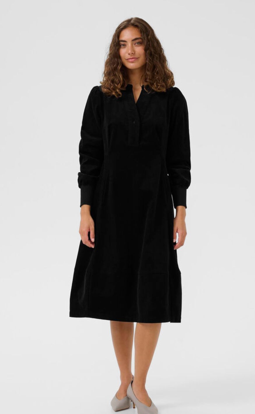 Culture Kjole - Rhaena LS - Black