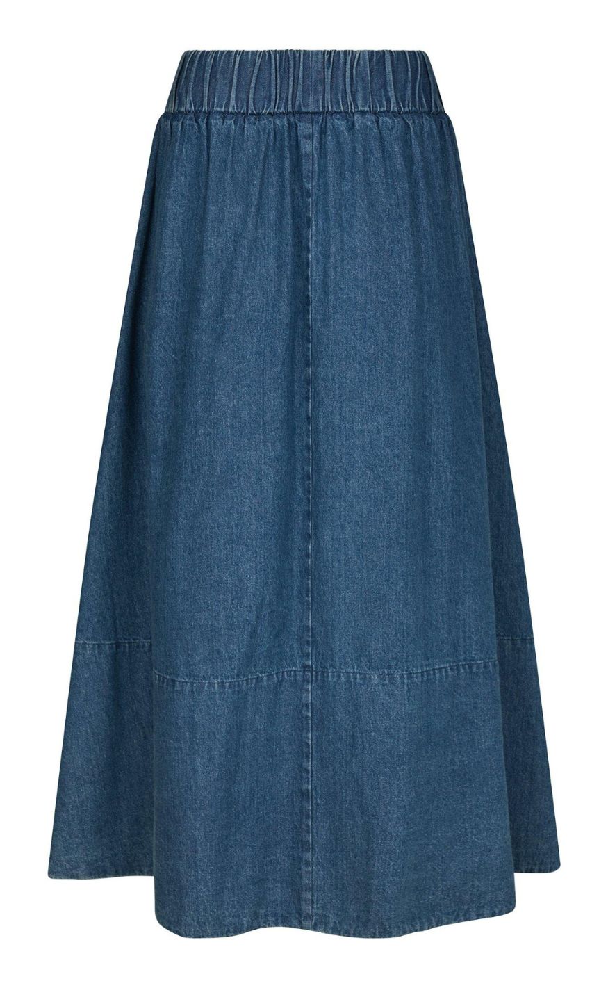 Neo Noir Skjørt - Yara Denim - Blue