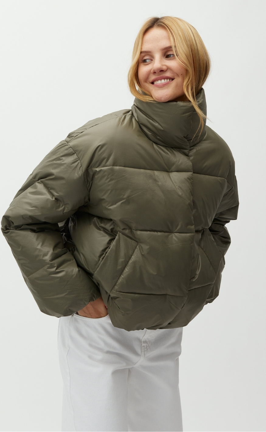 MbyM Jakke - Seraphina-M - Dusty Olive