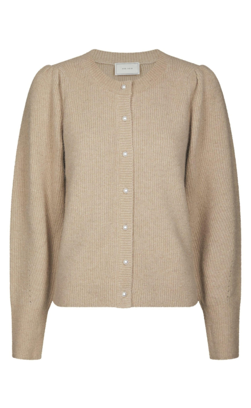 Neo Noir Cardigan - Nuna Knit - Warm Grey