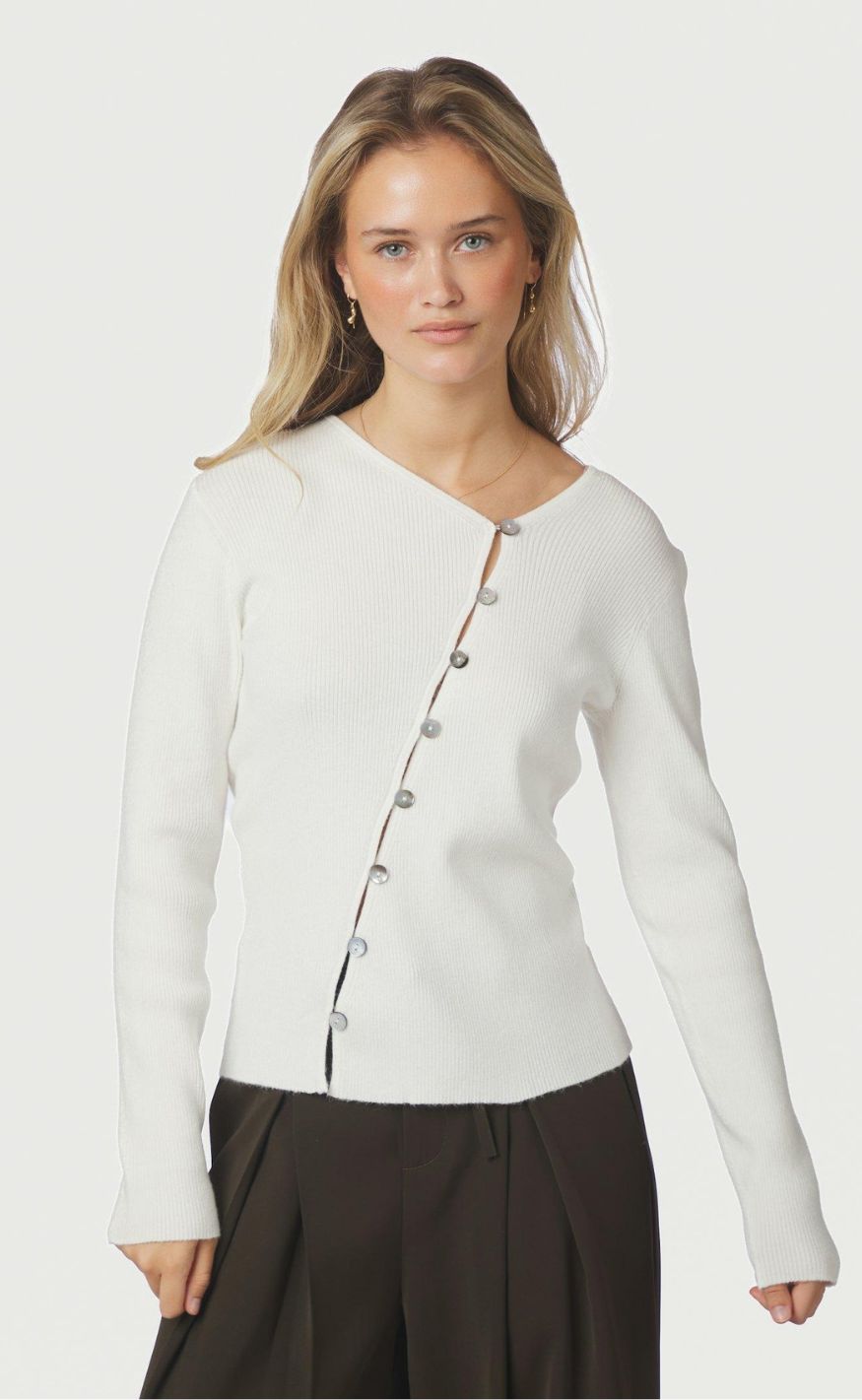 Neo Noir Cardigan - Millera - Off White