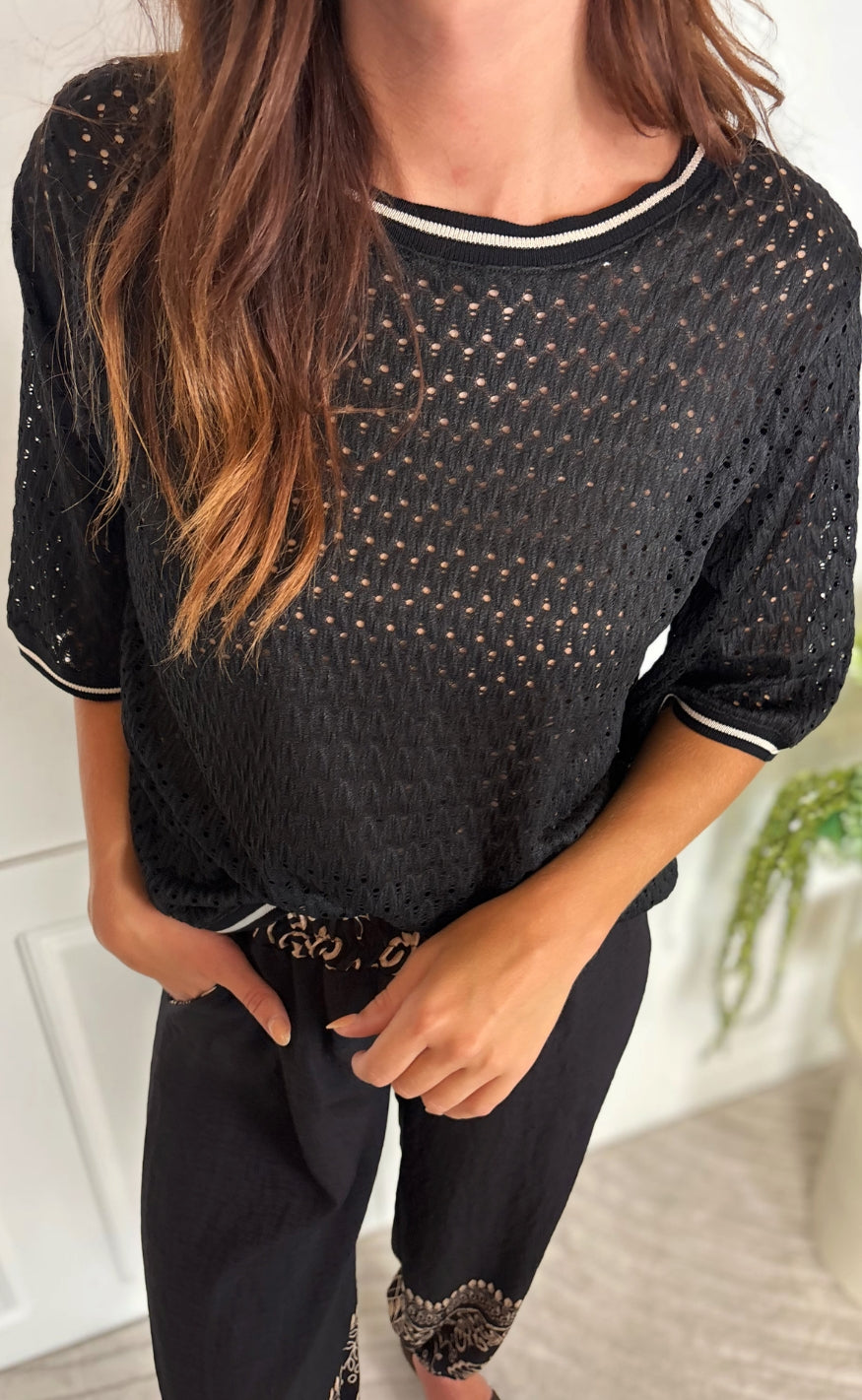 Marta Du Chateau Bluse - Rowan - Black