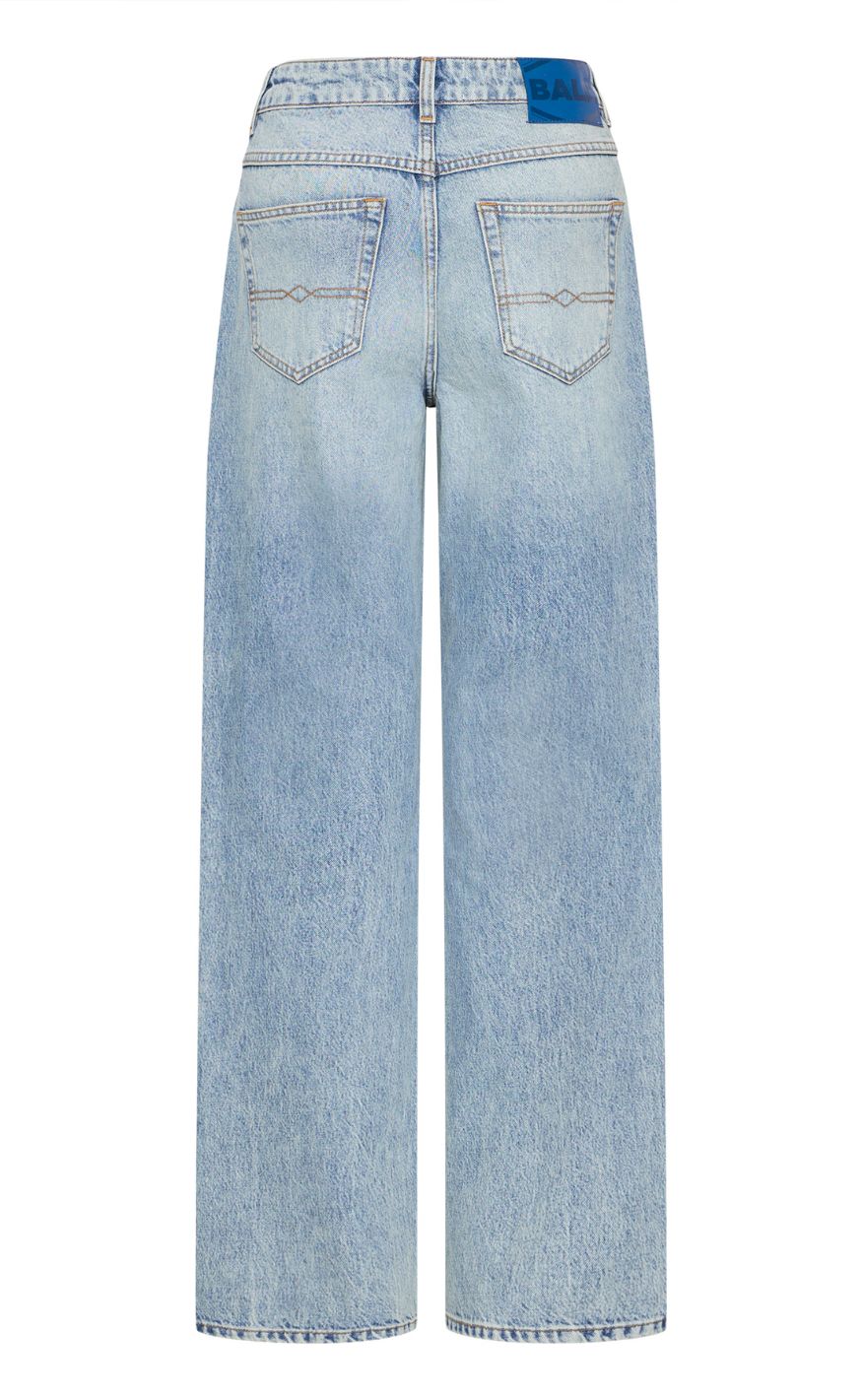 BALL Original Jeans - Saga Mw Straight - 90S Medium Blue Indiigo