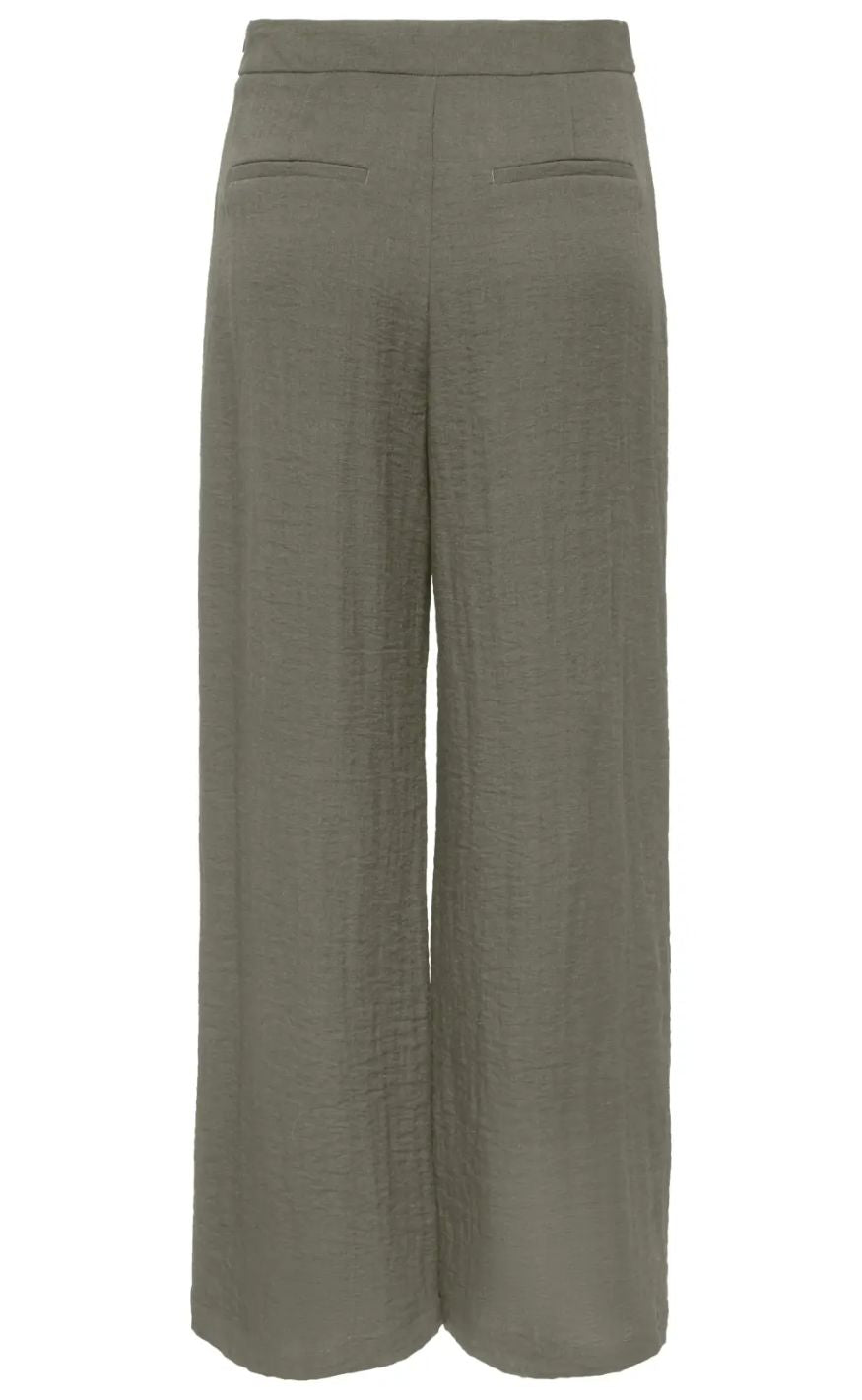 ONLY Bukser - Dusta Wide - Smokey Olive