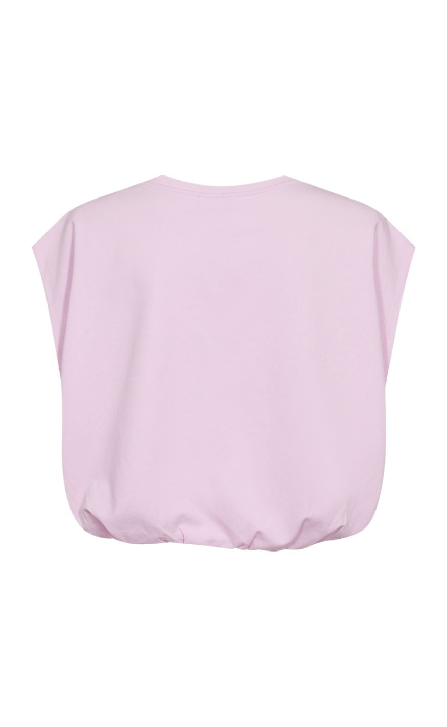 Freequent T-Shirt - Maly - Ballerina w. Fuchsia Purple