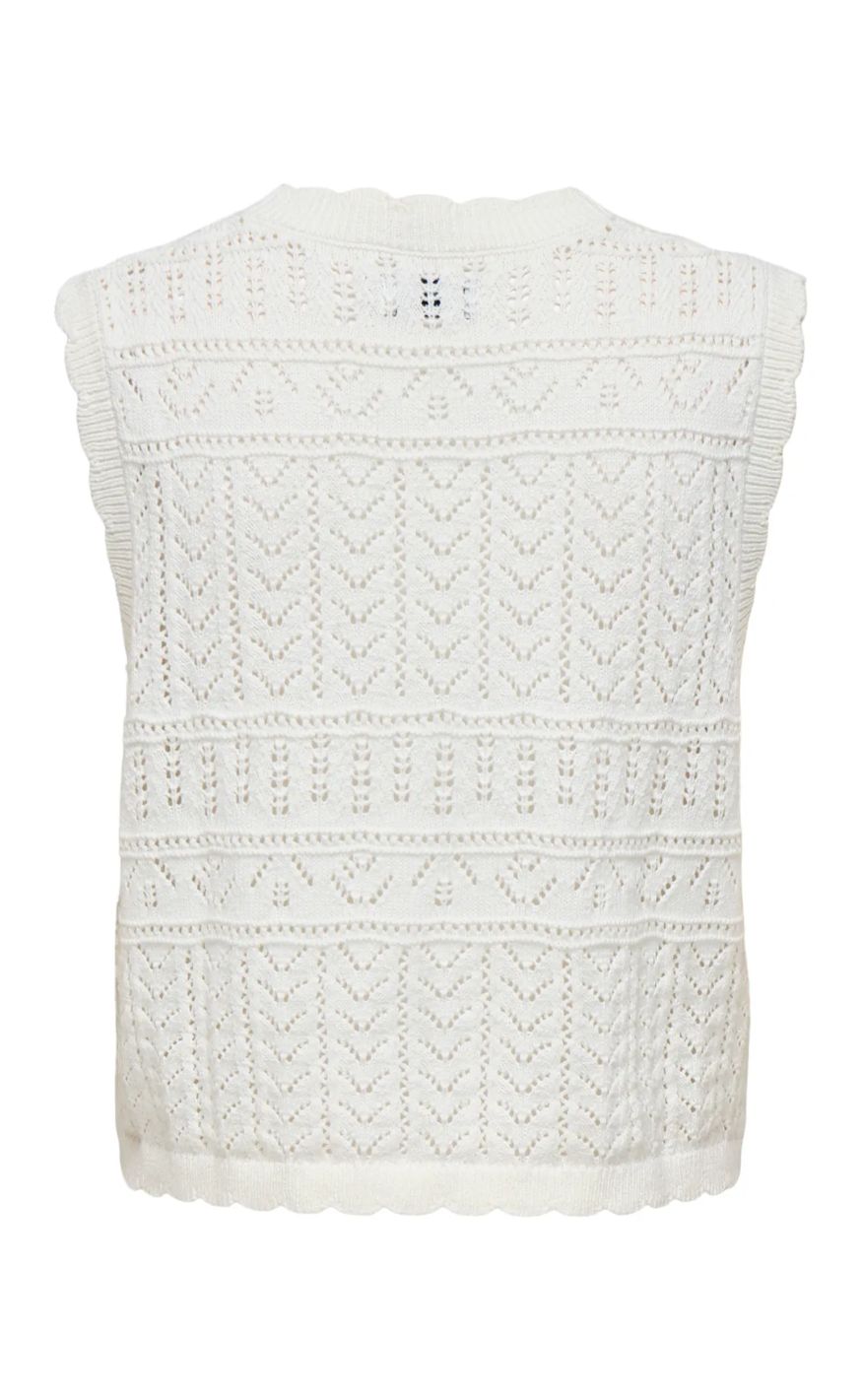 ONLY Vest - Irina - Cloud Dancer
