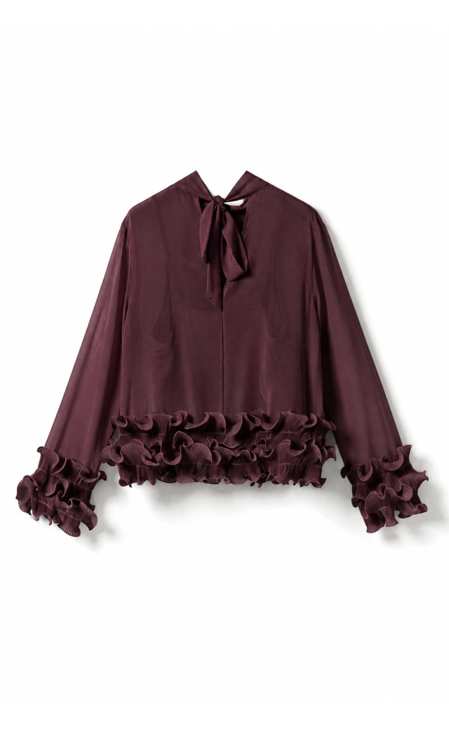 Noella Bluse - Latanietta - Winetasting