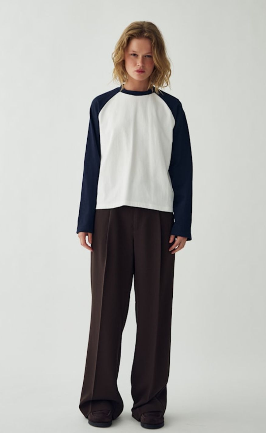 Noella Topp - N-Nikkie - White Navy Combo
