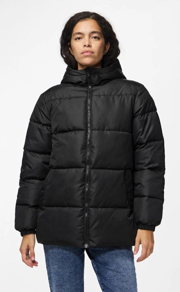 Pieces Jakke - Maddie  Puffer - Black