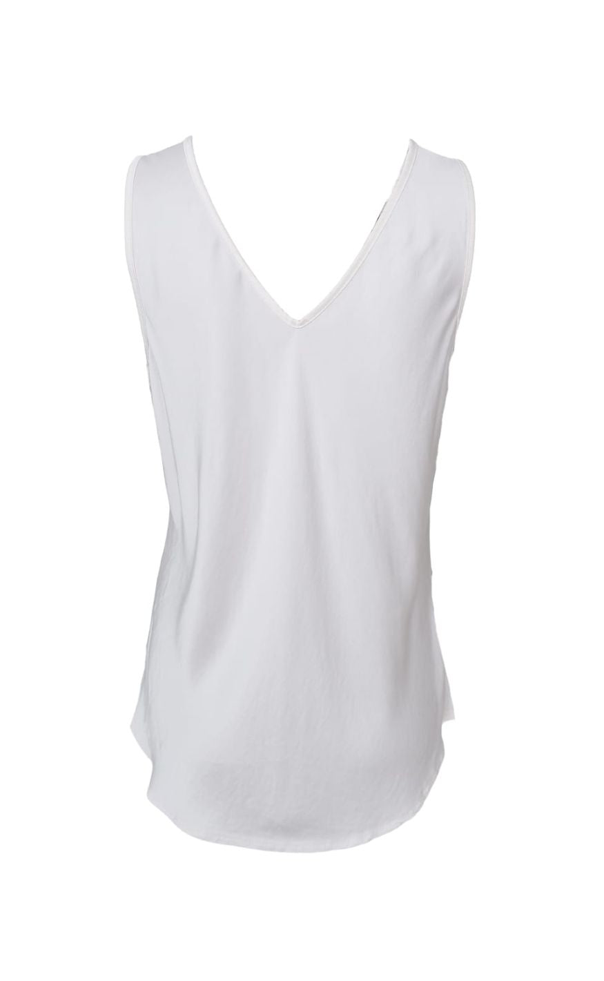 Black Colour Topp - Mabel - Off White