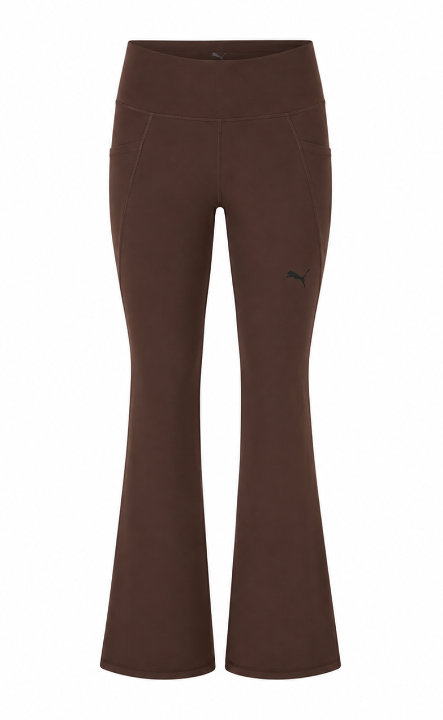 Puma Bukser - W Tad Essenrial Hw Bootcut Pant - CHOCOLATE BROWN