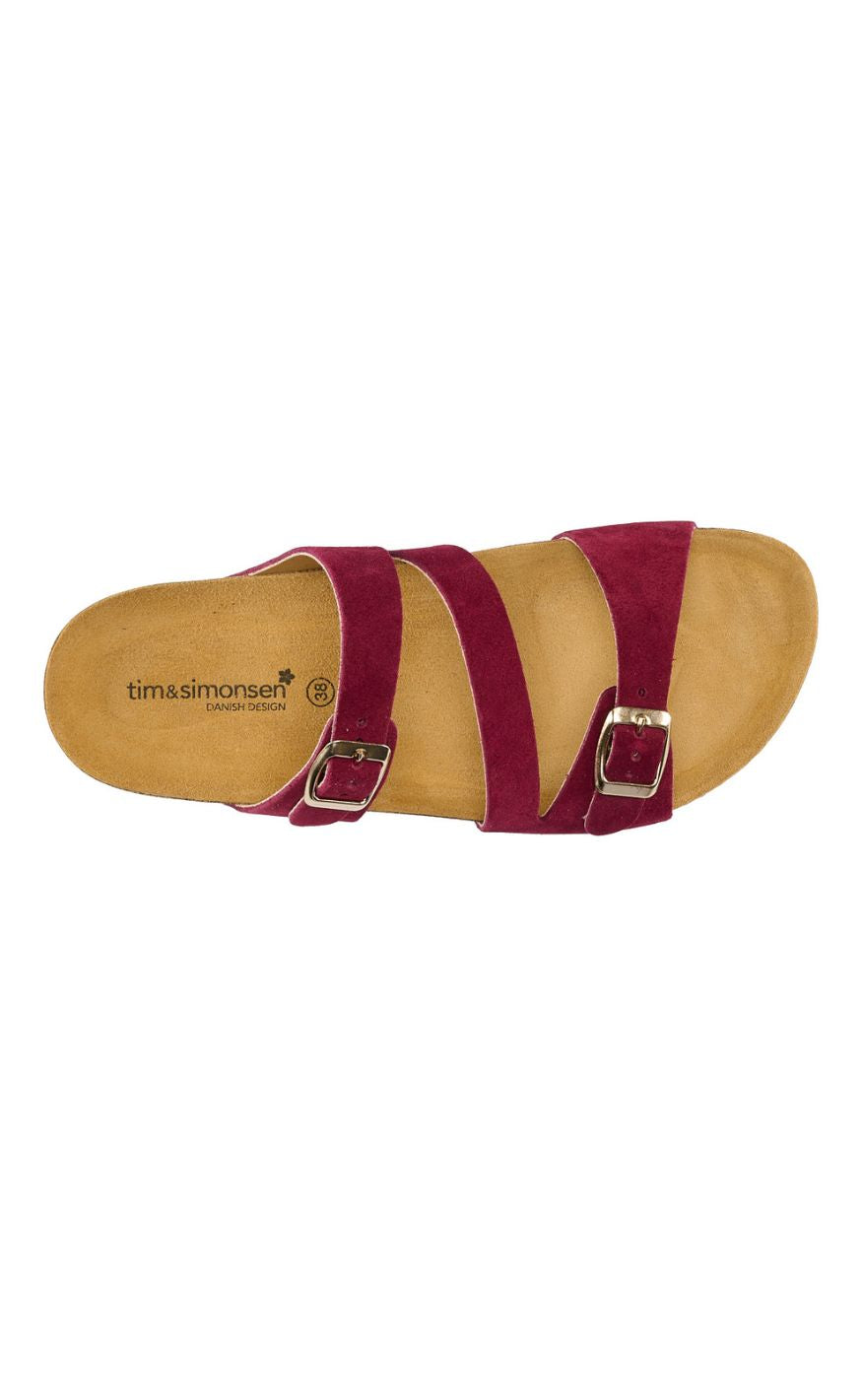 Tim & Simonsen Sandaler - Amelia nature - Burdeos