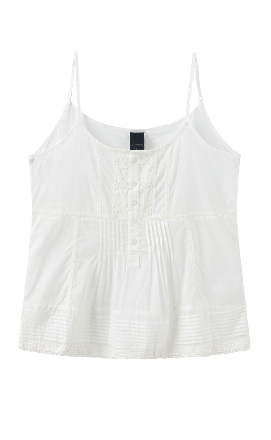 Luxzuz Topp - Viveca - Cream 7037