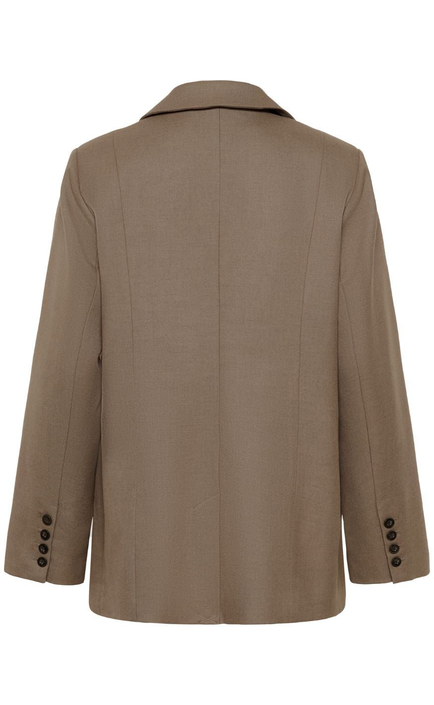 Gestuz Blazer - Paula - Dark Timberwolf Melange