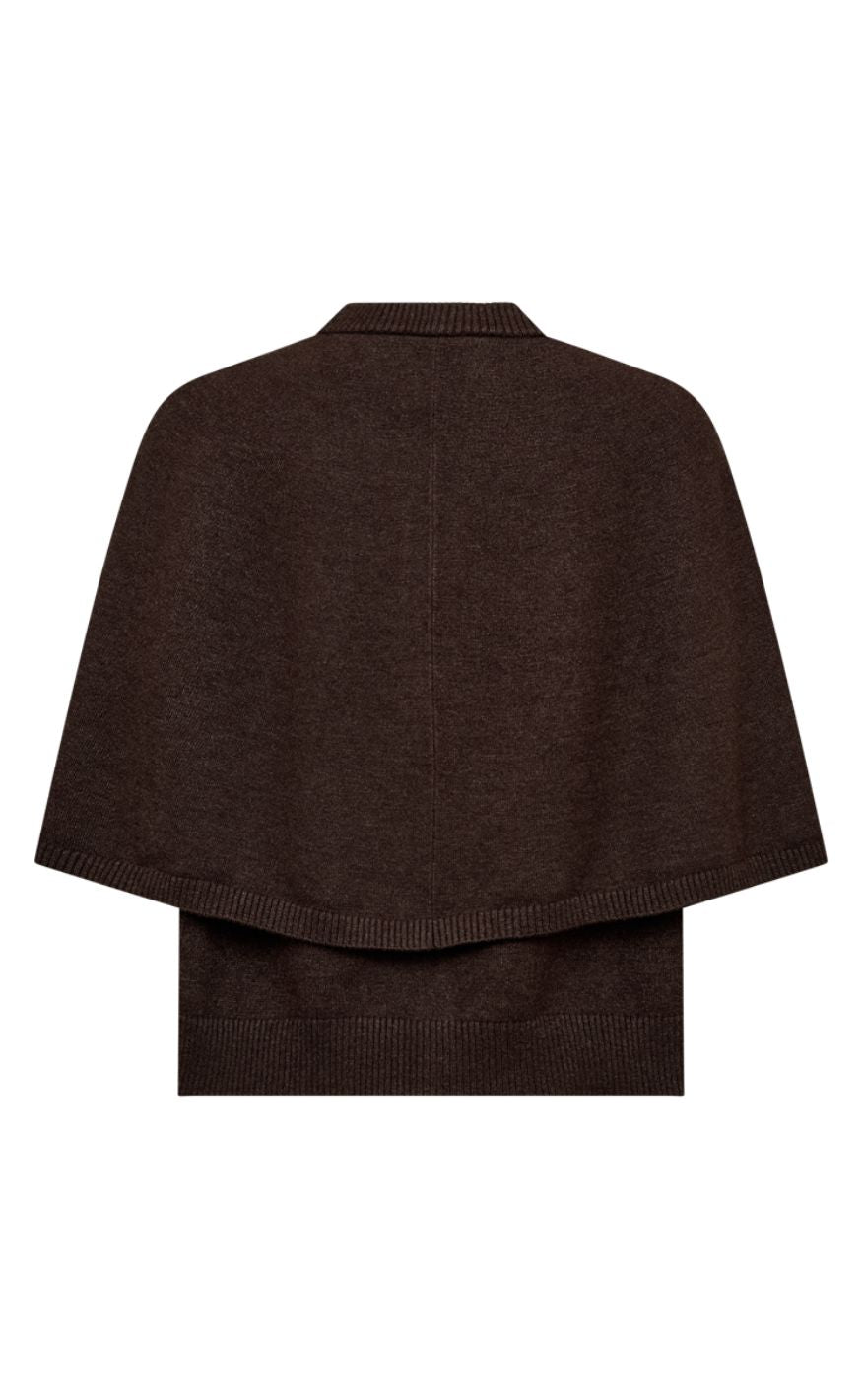 Freequent Cardigan - Cappa - Mole Melange