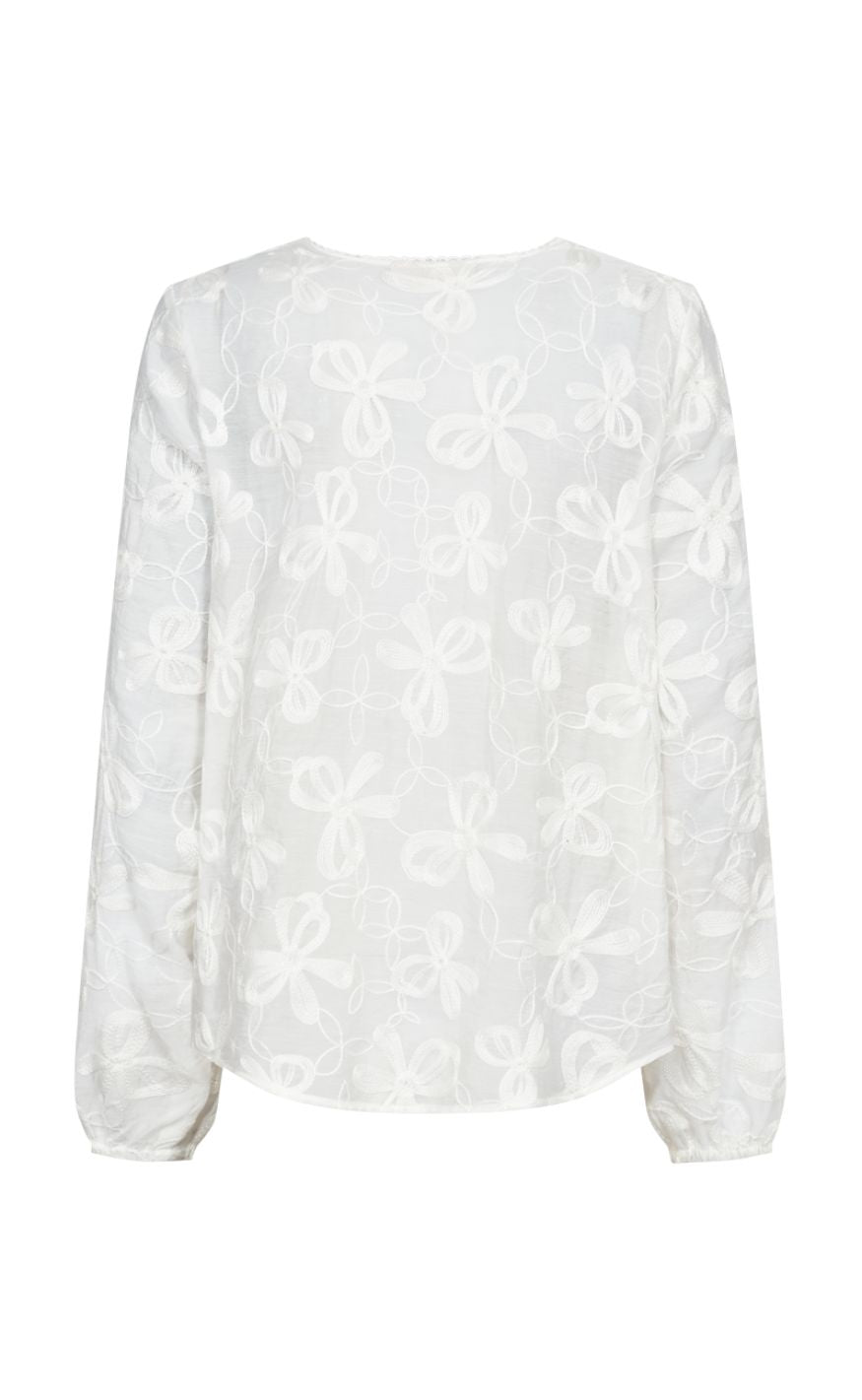 Freequent Bluse - Randy - Star Off-white