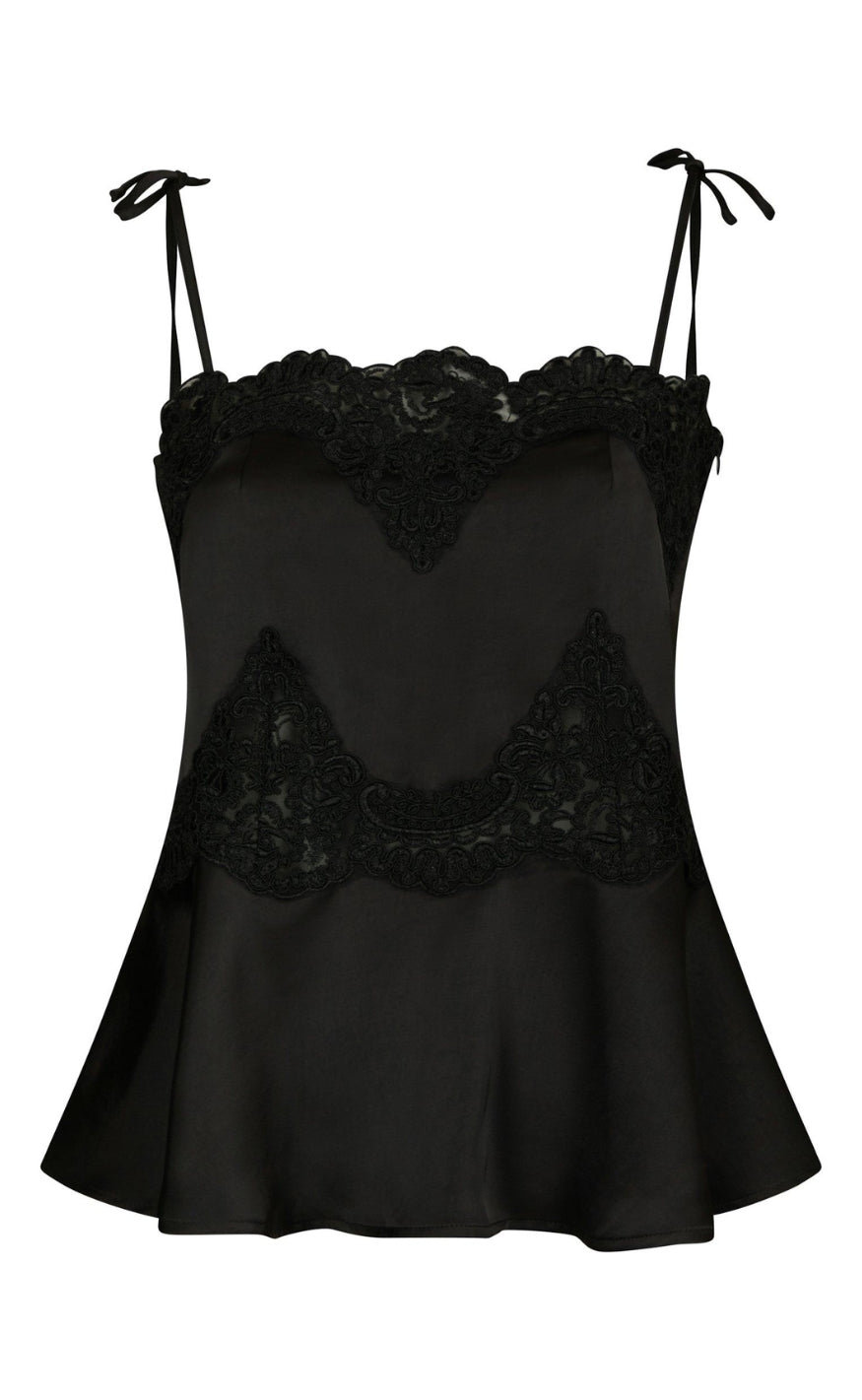 Neo Noir Topp - Kaela Heavy - Black