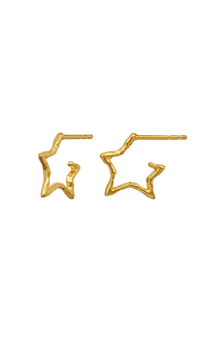 Maanesten Øreringer - Zara - Gold Colour