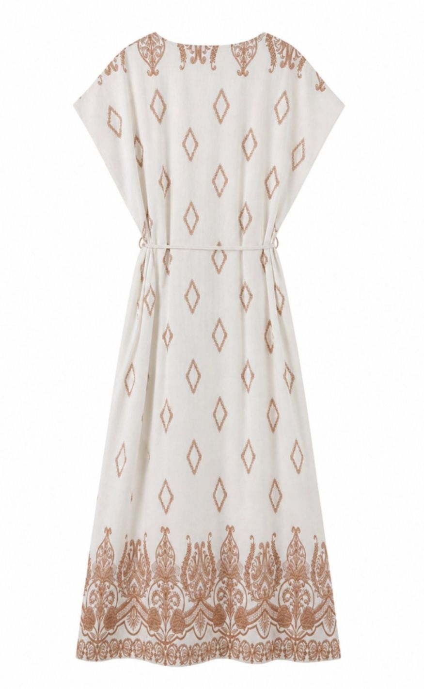 Luxzuz Kjole - Vela - Off White