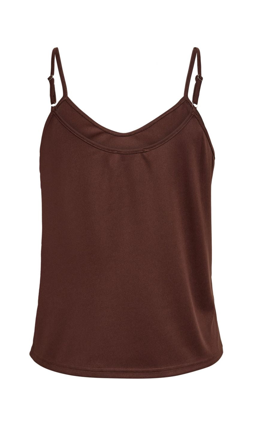 A-View Topp - Slip - Dark Brown