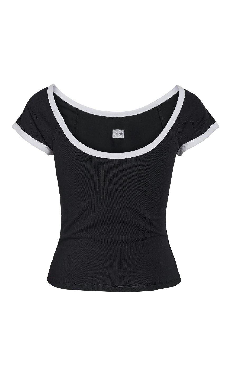 Noisy May T-shirt - Twin - Black/White Contrast