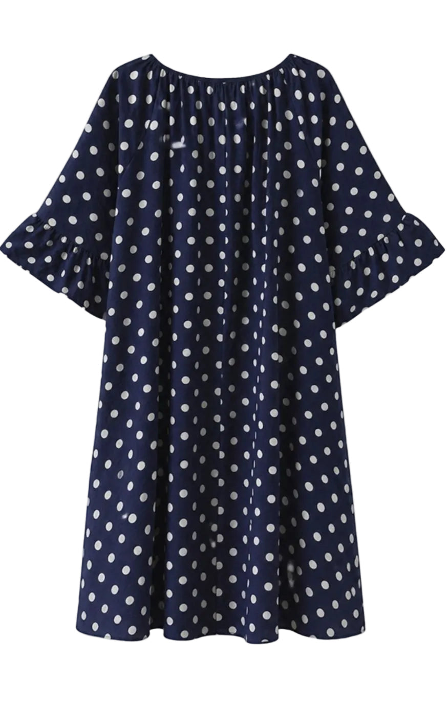 Luxzuz Kjole - Venetia - Dark Blue