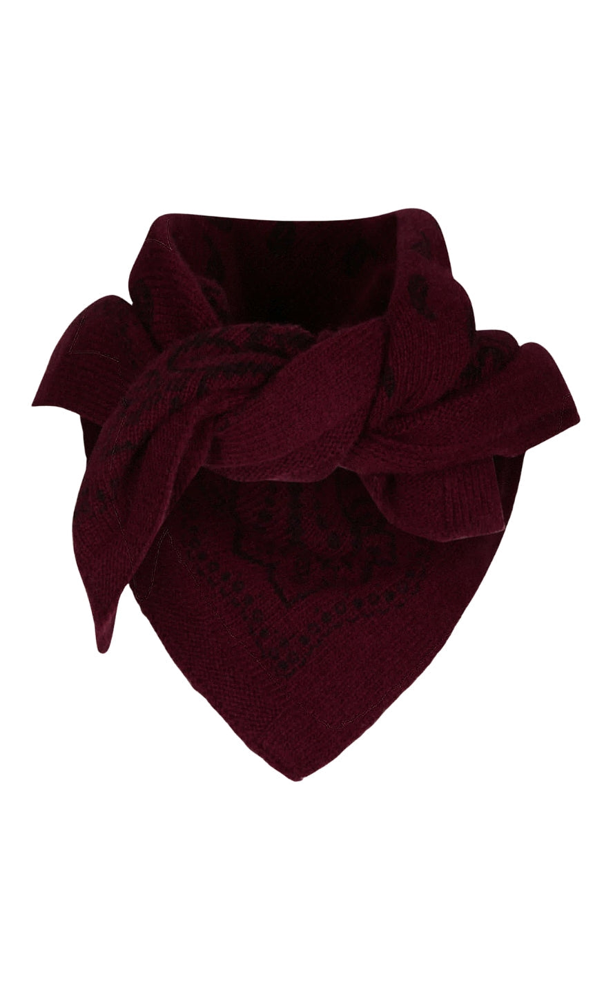 Neo Noir Skjerf - Adelina Paisley - Wine