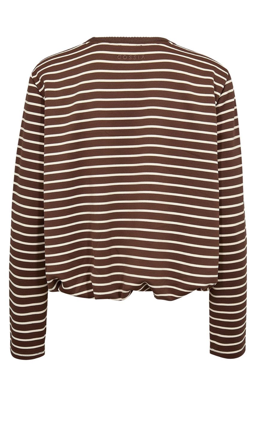Gossia Bluse - Kinne - Brown Stripes