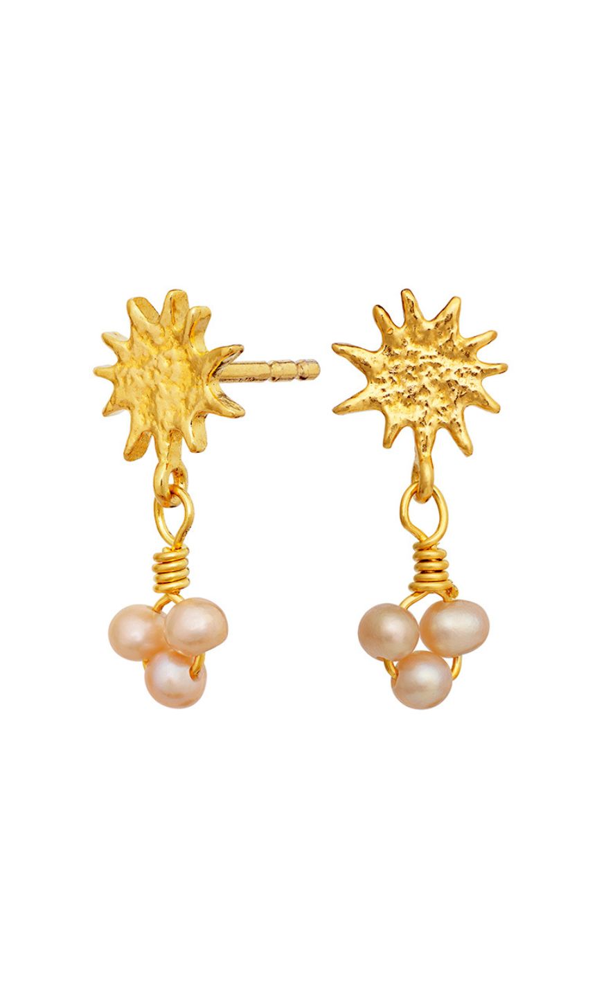 Maanesten Øreringer - Lucie - Gold Colour