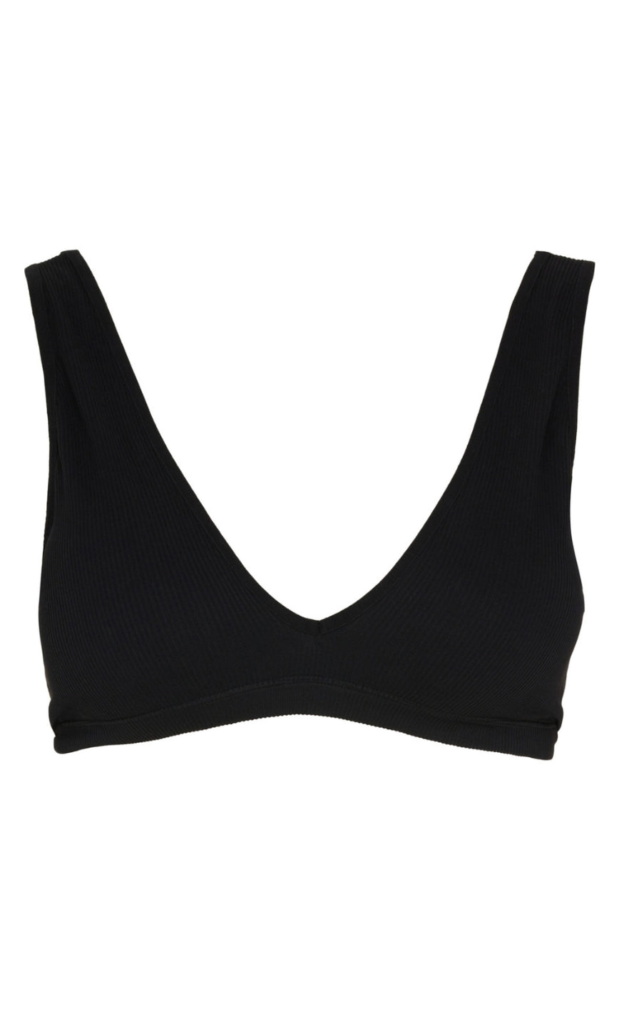 Tim & Simomsen Topp - Costina Rib  - Nero