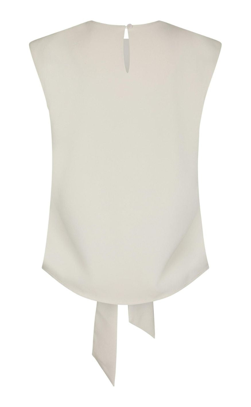 Neo Noir Topp - Katarim Crepe - Ivory