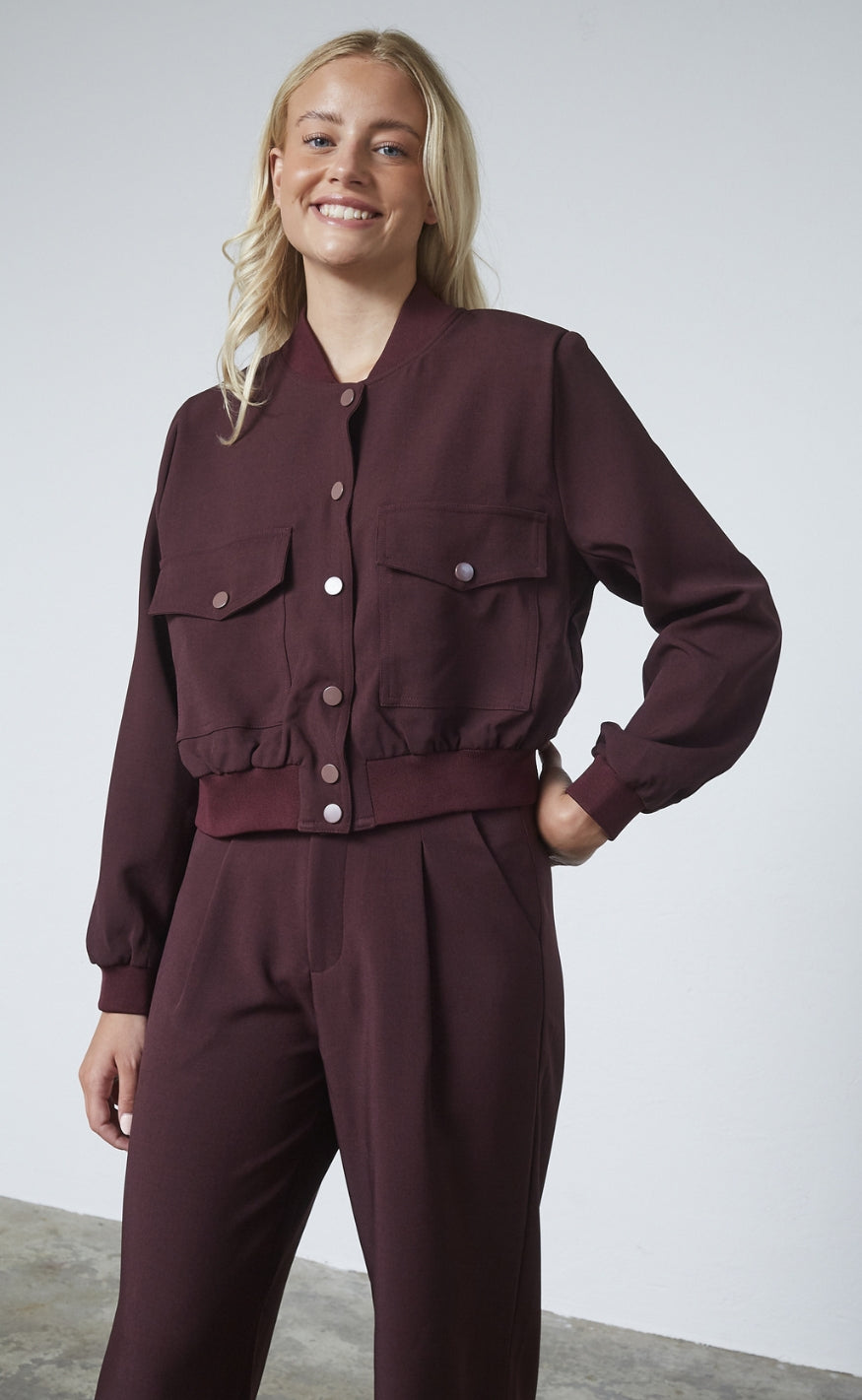 Sisters Point Jakke - GARWIN-JA20 - Deep Bordeaux