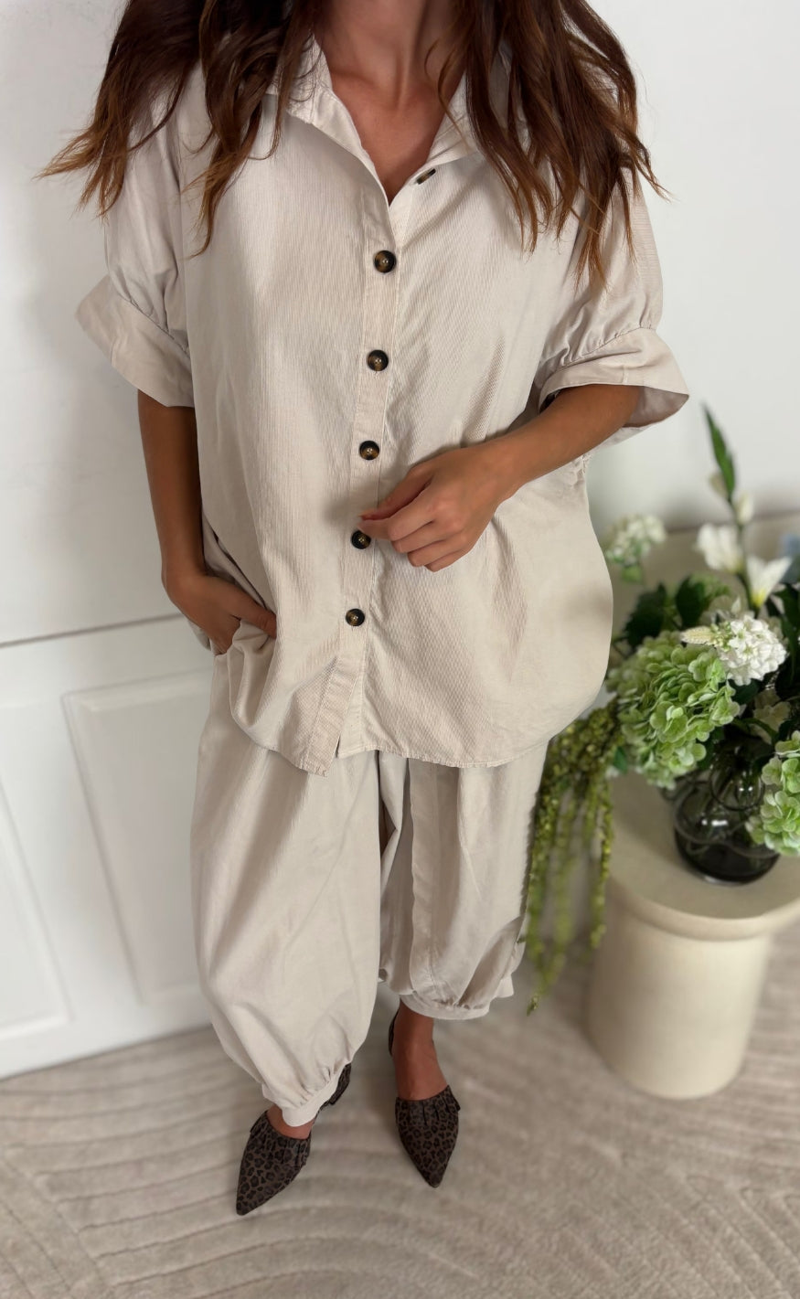 Marta Du Chateau Skjorte - Kaori - Beige81038