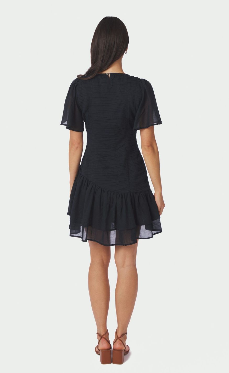 Neo Noir Kjole - Circle S Voile - Navy