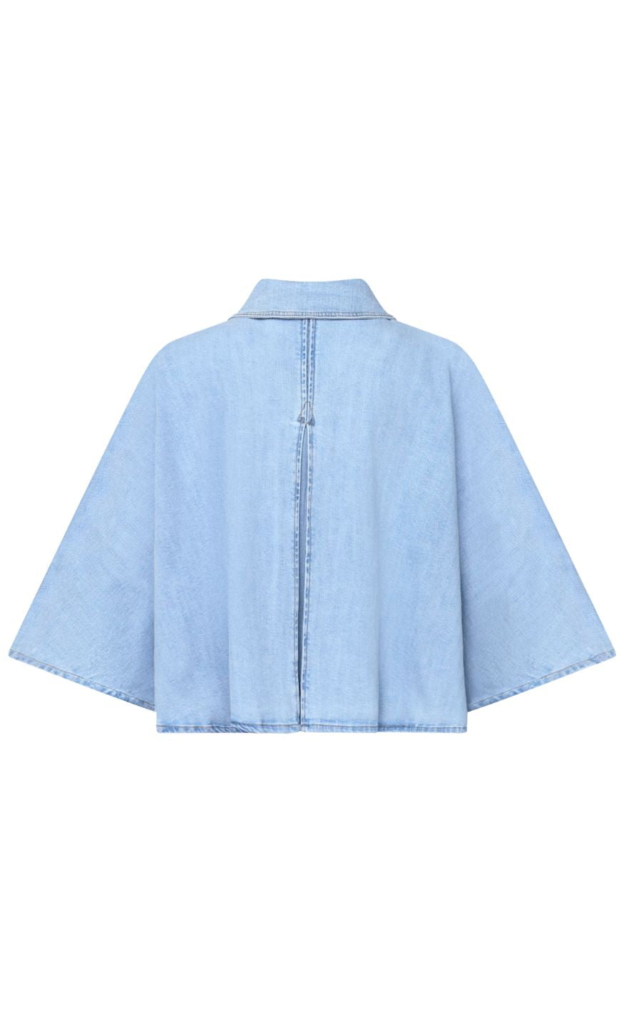 Sisters Point Jakke - Felka - L. Blue denim