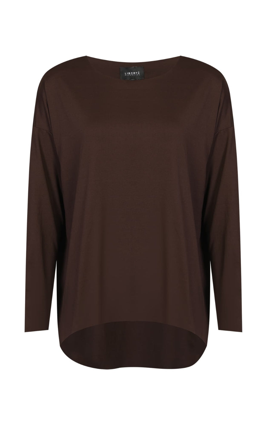 Liberte Bluse - Alma - Espresso