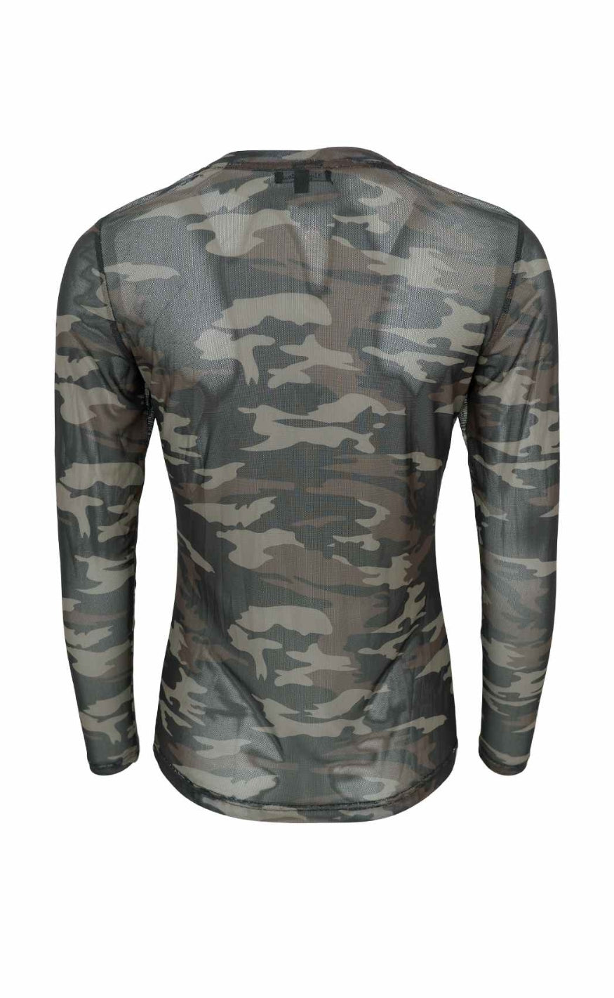 Black Colour Bluse - Kamma - Army