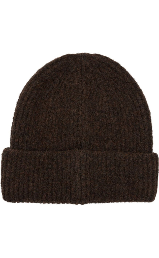 Marta Du Chateau Lue - Rib Beanie - Brown