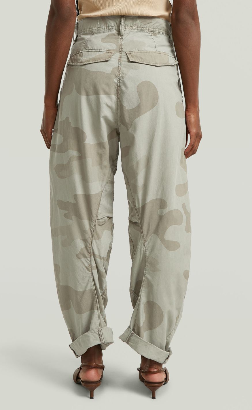 G-STAR Bukser -3D Boyfriend Pants Wmn - It Orphus/Summer Camo