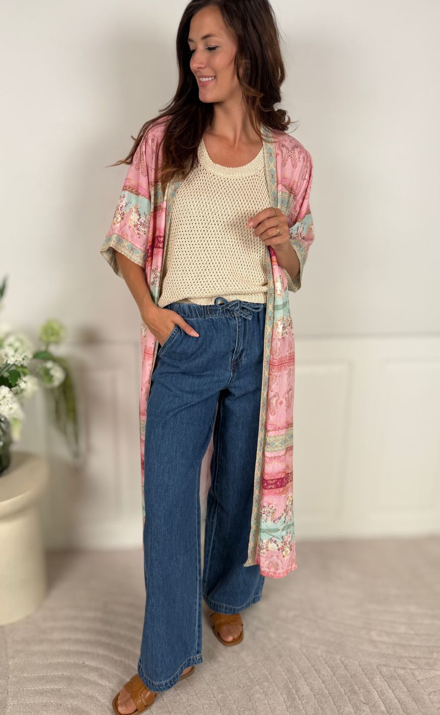 Marta Du Chateau Kimono - Ajla - Rosa6534tpk